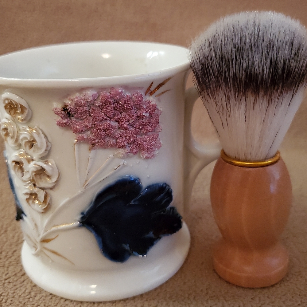 Vintage shaving cup.